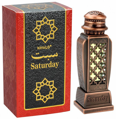 

Kivalo Ⓡ Pure Original Haramain Saturday Fragrance Perfume Oil (Attar) with Musk, Cedar wood - 15 ml Floral Attar(Musk)