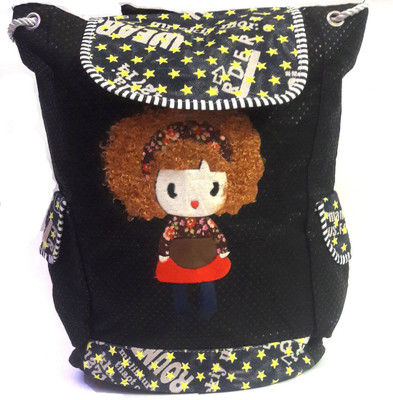 

CrazyHut Black 5 L Backpack(Black), Black a