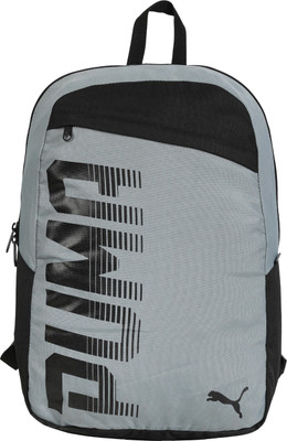 

Puma Back pack 20.92 L Laptop Backpack(Grey, Black), Quarry