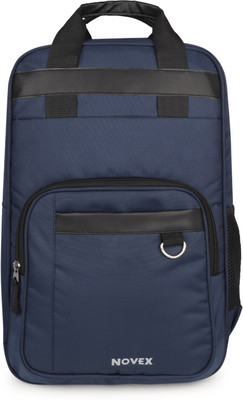 

Novex Vertical 17 L Laptop Backpack(Blue, Black), Dark blue