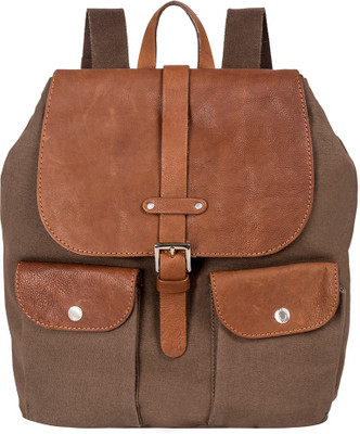 

Hidesign CAPPUCINO 02-CANVAS KALAHARI-DESERT PALM TAN 2.5 L Backpack(Tan)
