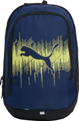 

Puma Back pack 19.96 L Laptop Backpack(Blue), New navy-sulphur spring