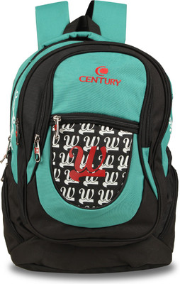 

CENTURY Fashionable Cyan Green Color Large Polyester Laptop Backpack Bag Backpack(Light Green, 40 L)