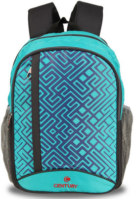 

CENTURY Fashionable Cyan Blue Color Large Polyester Backpack Bag Backpack(Light Blue, 26 L)