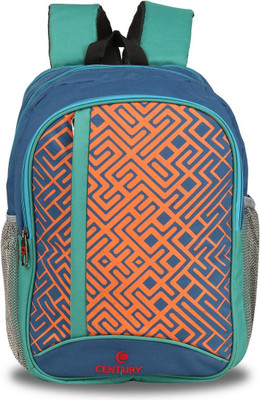 

CENTURY Fashionable Sky Blue Color Large Polyester Backpack Bag Backpack(Light Blue, 26 L)