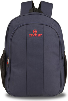 

CENTURY Fashionable Navy Blue Medium Polyester Laptop Backpack Bag Backpack(Blue, 26 L)