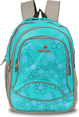 

CENTURY Fashionable Cyan Blue Color Large Polyester Backpack Bag Backpack(Light Blue, 27 L)