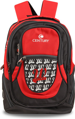 

CENTURY Fashionable Red Grey Color Large Polyester Laptop Backpack Bag Backpack(Grey, 40 L)