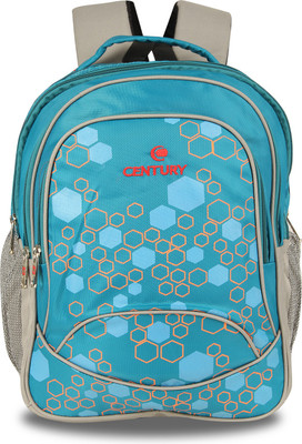 

CENTURY Fashionable Sky Blue Color Large Polyester Backpack Bag Backpack(Light Blue, 27 L)