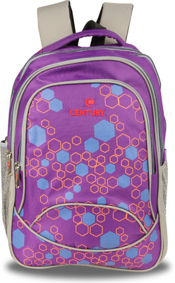 

CENTURY Fashionable Purple Color Large Polyester Backpack Bag Backpack(Purple, 27 L)
