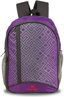 

CENTURY Fashionable Purple Color Large Polyester Backpack Bag Backpack(Purple, 26 L)