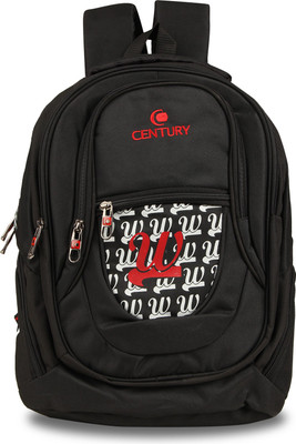 

CENTURY Fashionable Black Color Large Polyester Laptop Backpack Bag Backpack(Black, 40 L)