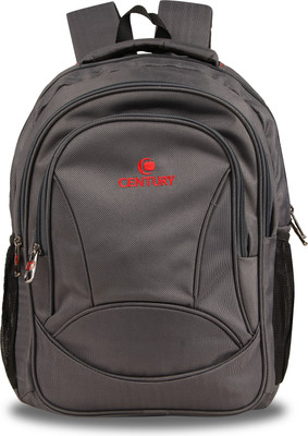 

CENTURY Fashionable Dark grey Color Large Polyester Laptop Backpack Bag Backpack(Grey, 28 L)