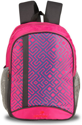 

CENTURY Fashionable Pink Color Large Polyester Backpack Bag Backpack(Pink, 26 L)