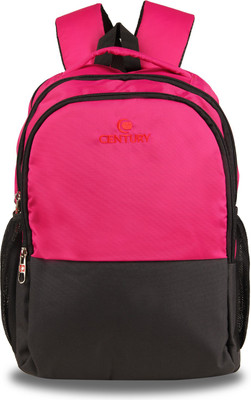 

CENTURY Fashionable Pink Color Large Polyester Backpack Bag Backpack(Pink, 28 L)