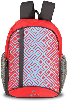 

CENTURY Fashionable Red Color Large Polyester Backpack Bag Backpack(Red, 26 L)