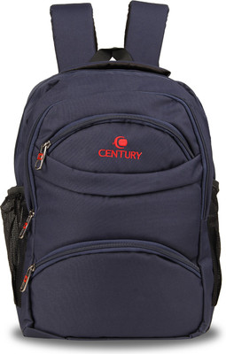 

CENTURY Fashionable Steel Blue Large Polyester Laptop Backpack Bag Backpack(Blue, 27 L)