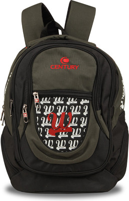

CENTURY Fashionable Mehandi Color Large Polyester Laptop Backpack Bag Backpack(Grey, 40 L)