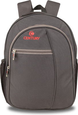 

CENTURY Fashionable Grey Color Medium Polyester Laptop Backpack Bag Backpack(Grey, 25 L)
