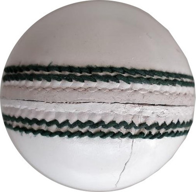 

HeadTurners Cricket Leather Ball for 35-40 overs-Set of 6 balls Bowling Ball(Pack of 6, White)