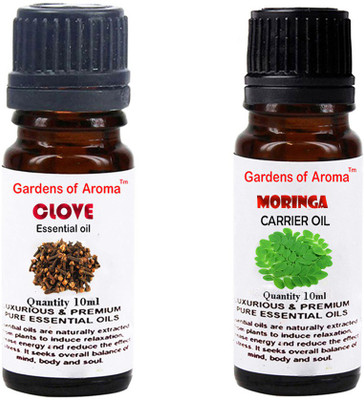 

Gardens Of Aroma Clove Essential Oil And Moringa Essential Oil(20 ml)