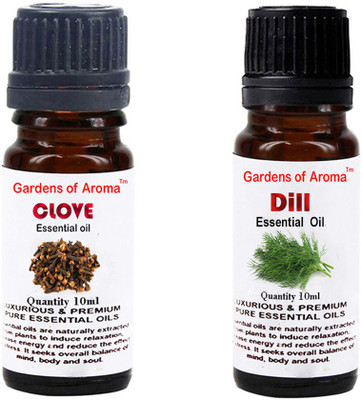 

Gardens Of Aroma Clove Essential Oil And Dill Essential Oil(20 ml)
