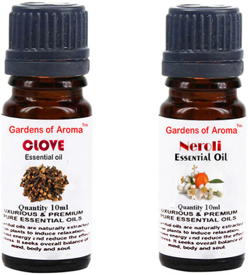 

Gardens Of Aroma Clove Essential Oil And Neroli Essential Oil(20 ml)