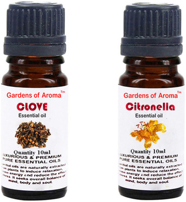 

Gardens Of Aroma Clove Essential Oil And Citronella Essential Oil(20 ml)