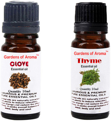 

Gardens Of Aroma Clove Essential Oil And Thyme Essential Oil(20 ml)