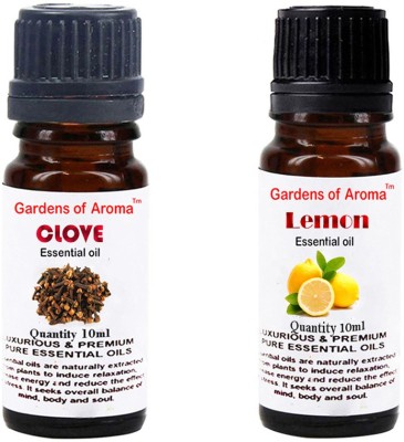 

Gardens Of Aroma Clove Essential Oil And Lemon Essential Oil(20 ml)