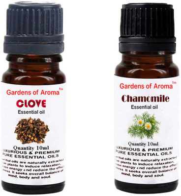 

Gardens Of Aroma Clove Essential Oil And Chamomile Essential Oil(20 ml)