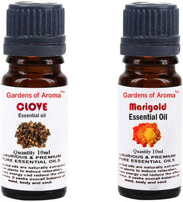 

Gardens Of Aroma Clove Essential Oil And Marigold Essential Oil(20 ml)