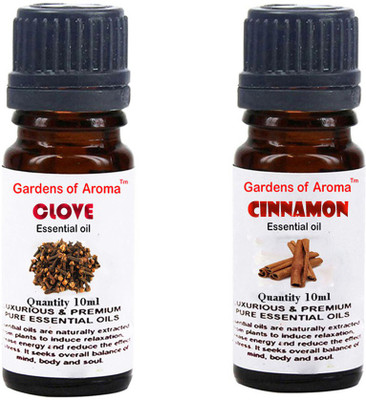 

Gardens Of Aroma Clove Essential Oil And Cinnamon Essential Oil(20 ml)