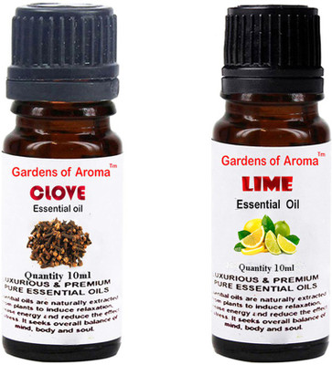 

Gardens Of Aroma Clove Essential Oil And Lime Essential Oil(20 ml)