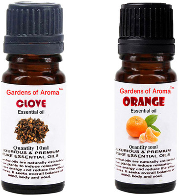 

Gardens Of Aroma Clove Essential Oil And Orange Essential Oil(20 ml)