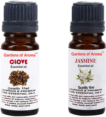 

Gardens Of Aroma Clove Essential Oil And Jasmine Essential Oil(20 ml)