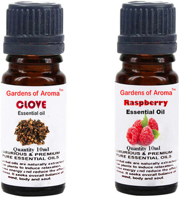 

Gardens Of Aroma Clove Essential Oil And Raspberry Essential Oil(20 ml)
