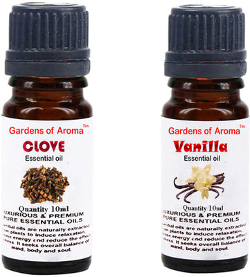 

Gardens Of Aroma Clove Essential Oil And Vanilla Essential Oil(20 ml)