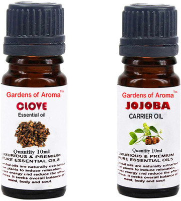 

Gardens Of Aroma Clove Essential Oil And Jojoba Carrier Oil(20 ml)