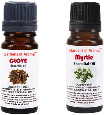 

Gardens Of Aroma Clove Essential Oil And Myrtle Essential Oil(20 ml)