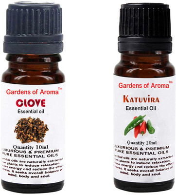 

Gardens Of Aroma Clove Essential Oil And Katuvira Essential Oil(20 ml)