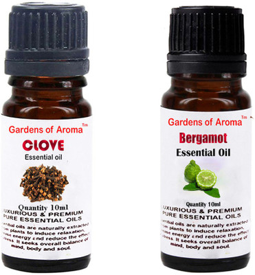 

Gardens Of Aroma Clove Essential Oil And Bergamot Essential Oil(20 ml)
