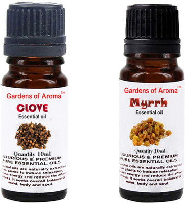 

Gardens Of Aroma Clove Essential Oil And Myrrh Essential Oil(20 ml)