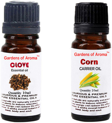 

Gardens Of Aroma Clove Essential Oil And Corn Carrier Oil(20 ml)