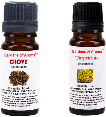 

Gardens Of Aroma Clove Essential Oil And Turpentine Essential Oil(20 ml)