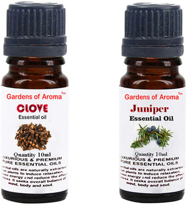 

Gardens Of Aroma Clove Essential Oil And Juniper Essential Oil(20 ml)
