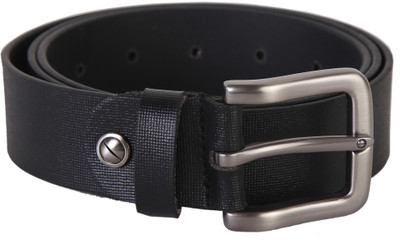 

Zeolix Men Casual Black Genuine Leather Belt