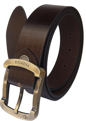 

Fashius Men Brown Genuine Leather Belt
