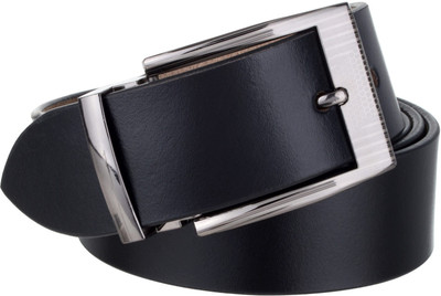 

Winstar Men Casual Black Genuine Leather Belt