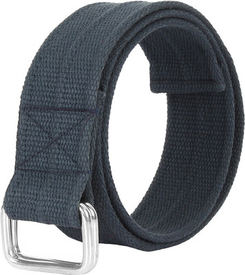 

Onlinemaniya Men Casual Grey Canvas Belt, Dark grey